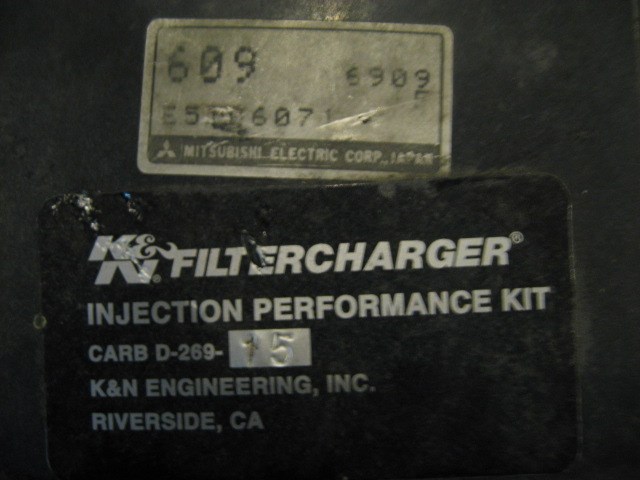 1997 Mitsubishi MAF Sensor With Housing 2.4L SOHC