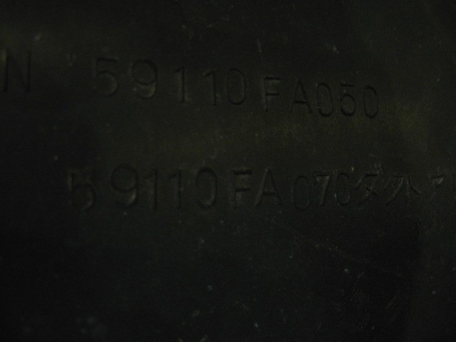 1997 Subaru Impreza Wagon Front LH Driver Fender Liner OEM