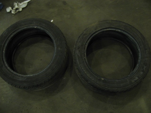 2004 Infiniti G35 Pair Nexen N5000 215/55R17 (2)