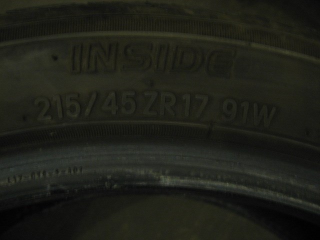 2013 Subaru BRZ Nitto Motivo 215/45 ZR17