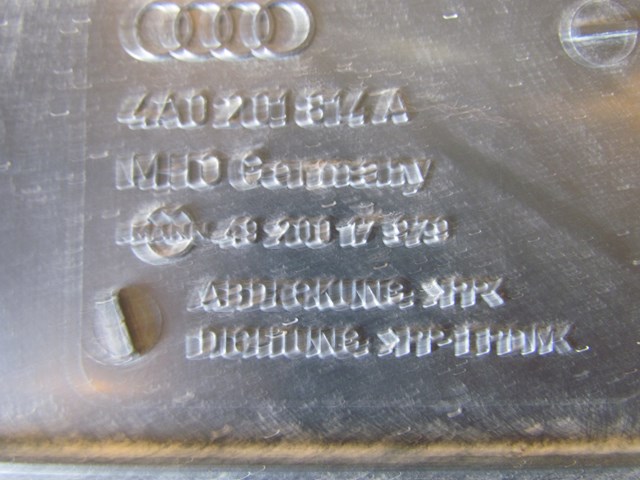 2001 Audi A4 B5 Avant Fuel Charcoal Canister Cover 4A0 201 814 A