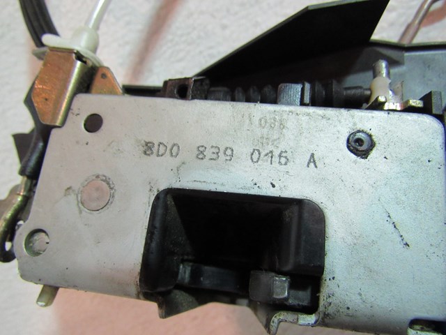 2001 Audi A4 B5 Avant RH Passenger Rear Door Lock Actuator