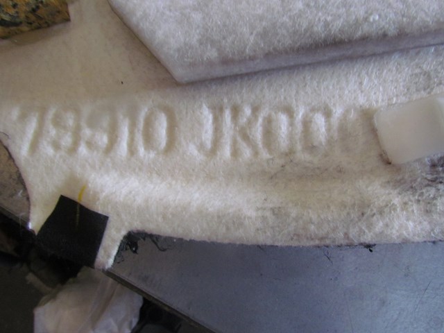 2007 Infiniti G35 Sedan Rear Parcel Shelf 79910 JK000