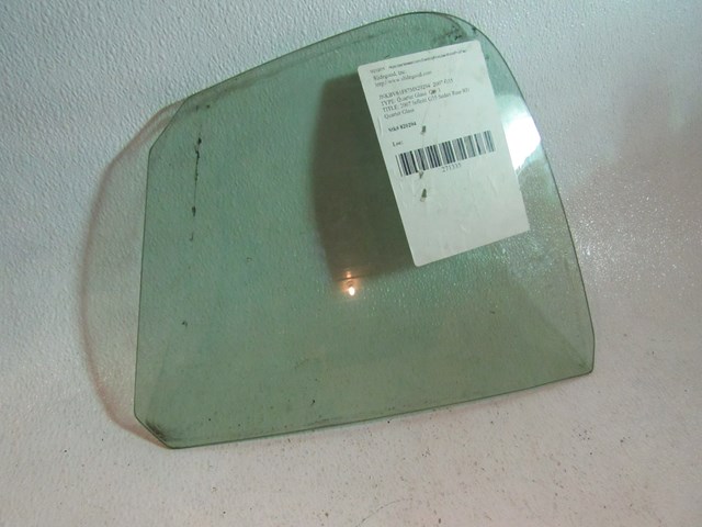 2007 2008 Infiniti G35 Sedan Rear RH Quarter Glass