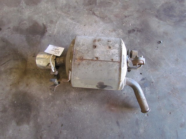 2007 Infiniti G35X Sedan LH Muffler. Rattles, Debris Inside