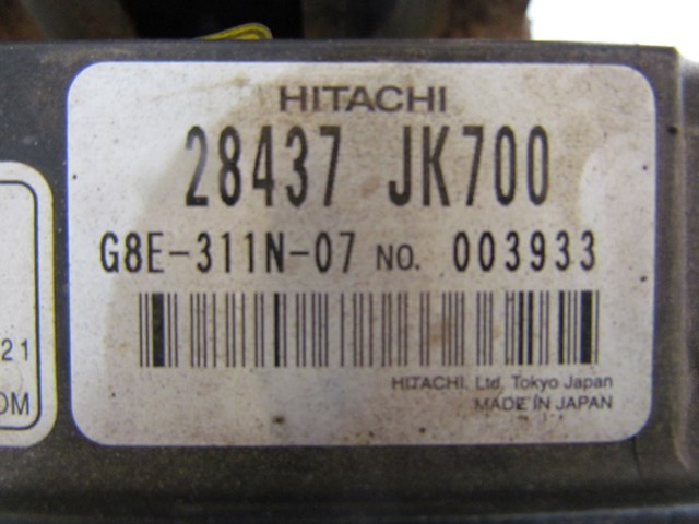 2007 Infiniti G35X Sedan Adaptive Cruise Distance Sensor 28437-JK700