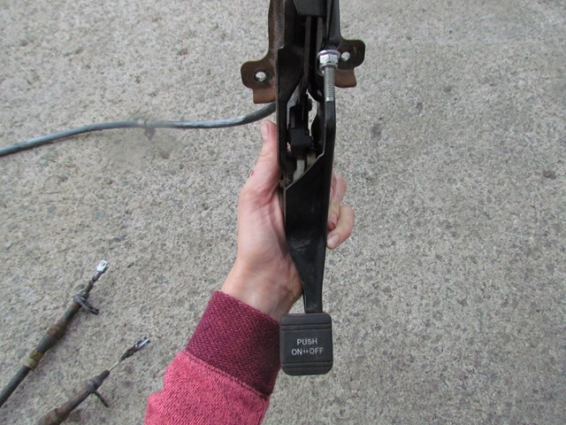 2007 Infiniti G35X Sedan Parking Emergency Brake Lever and Cable