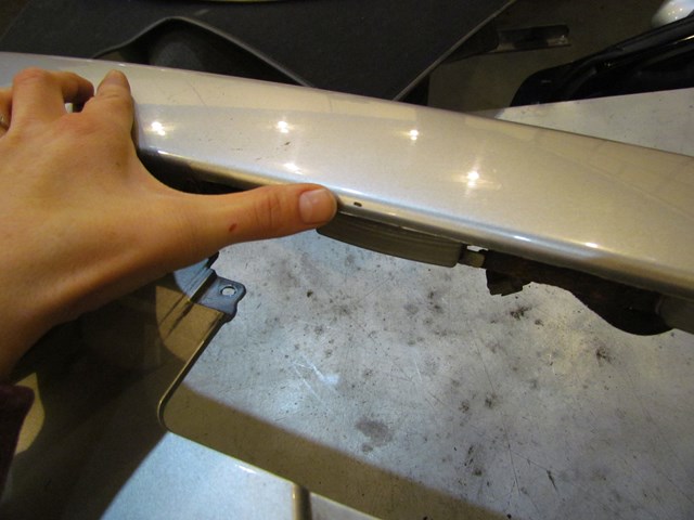 2005 Infiniti G35X Rear Bumper