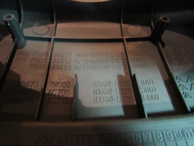 05 06 Infiniti G35 Sedan Steering Column Bezel Shroud Trim-Black