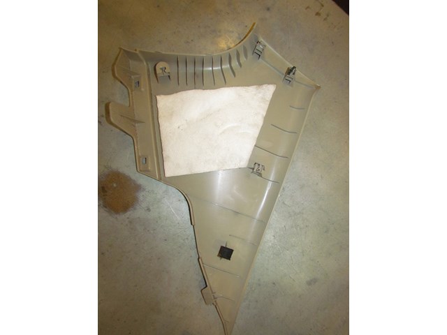 2005 Infiniti G35X Rear LH C Pillar Trim Panel 76935 AL500