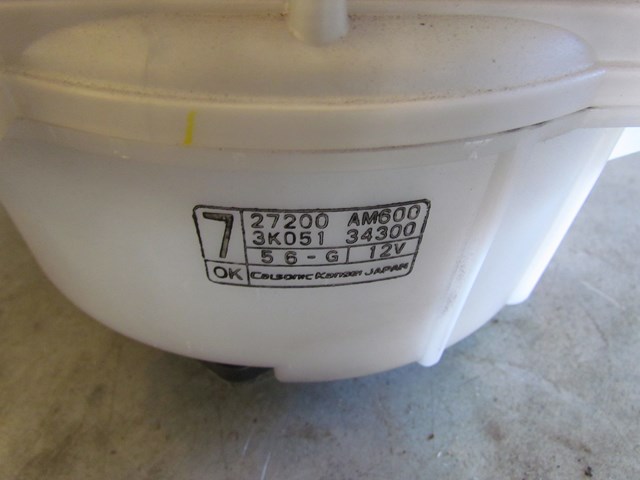 2005 Infiniti G35x Blower Motor 27200 AM600