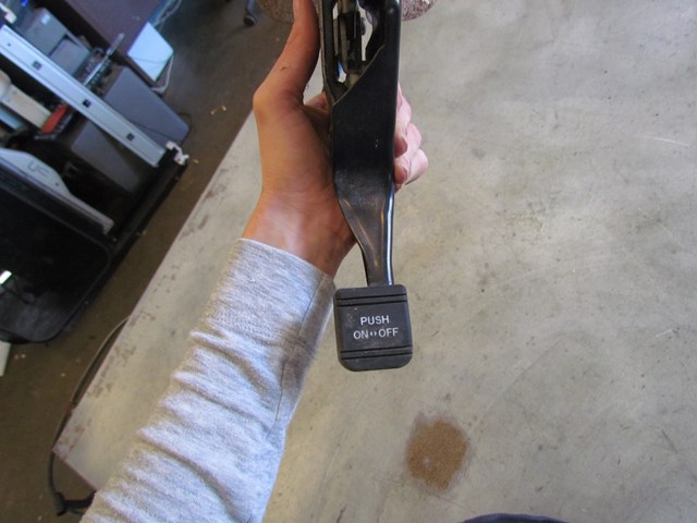 2005 Infiniti G35x Parking Emergency Brake Cable and Pedal