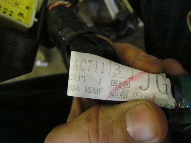 2005 Infiniti G35X Dash Wire Harness 24010 AC711