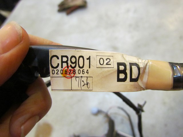 2003 Infiniti M45 Front RH Door Wiring 24124 CR901