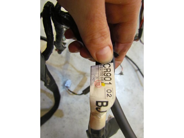 2003 Infiniti M45 Front LH Door Wiring Harness 24125 CR901