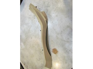 2003 Infiniti M45 Rear LH Seat Finish Trim Panel 76918AG000