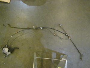 2003 Infiniti M45 Emergency Parking Brake Cable and Pedal