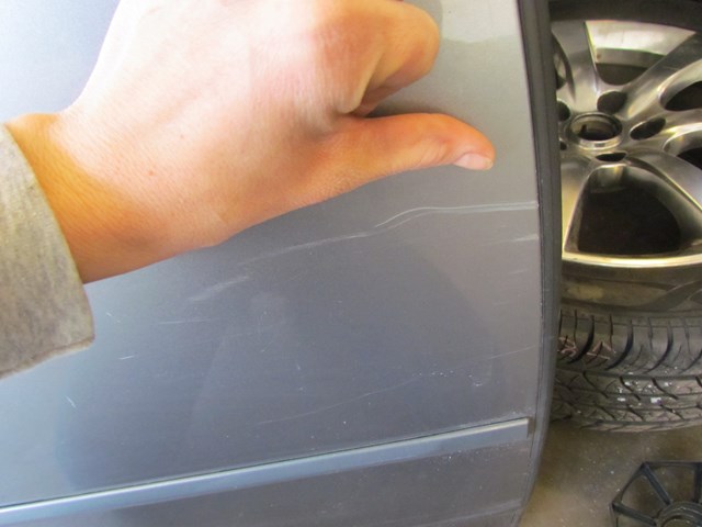 2006 Infiniti G35x Rear RH Door w/Exterior Handle