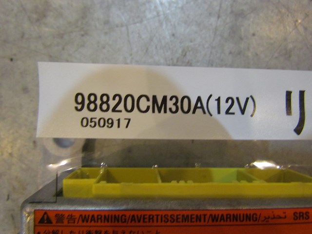 2006 Infiniti G35x Air Bag Module-Needs Reset 98820CM30A