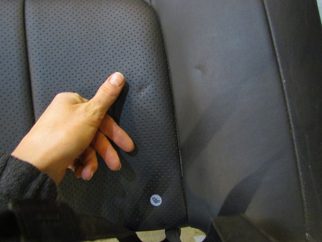 2006 Infiniti G35x Rear LH Driver Seat Back-See Description