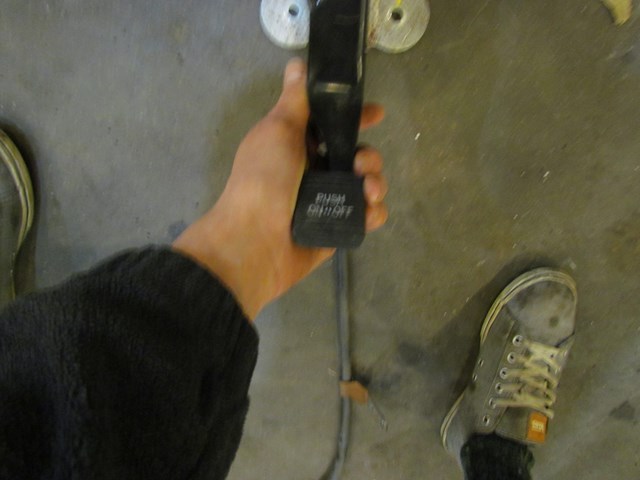 2006 Infiniti G35x Emergency Brake Pedal w Cable to Joint