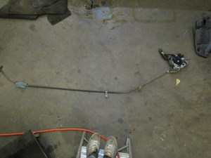 2006 Infiniti G35x Emergency Brake Pedal w Cable to Joint