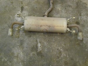 2007 Mazda RX8 Muffler With Pipe