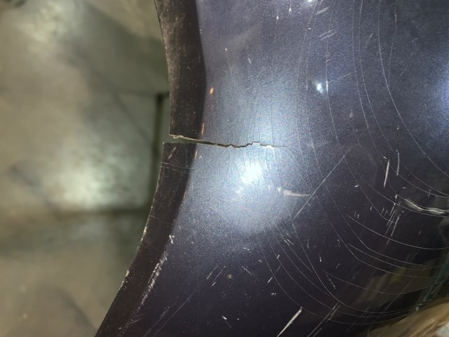 2007 Infiniti G35X Sedan Rear Bumper Cover Blue OEM (See Details)