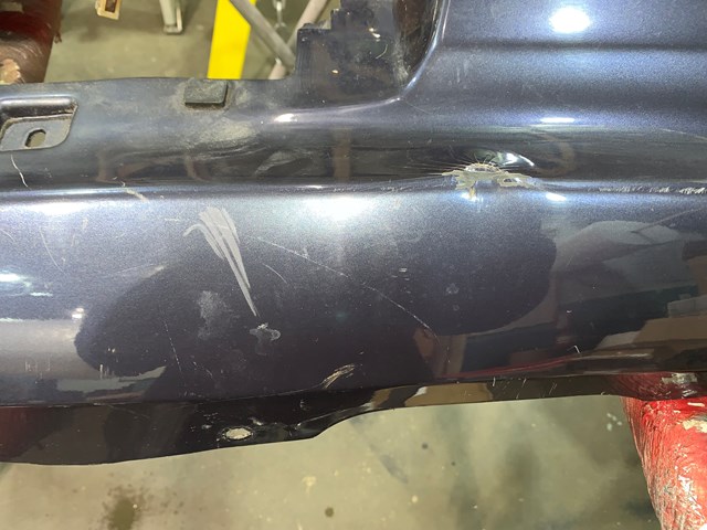 2007 Infiniti G35X Sedan Rear Bumper Cover Blue OEM (See Details)