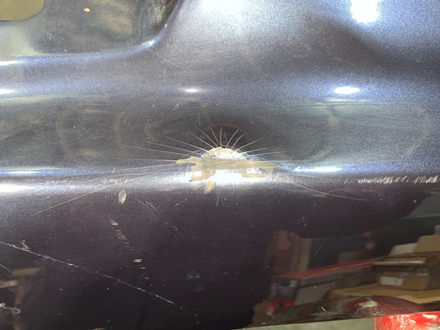 2007 Infiniti G35X Sedan Rear Bumper Cover Blue OEM (See Details)