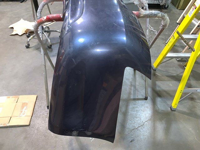 2007 Infiniti G35X Sedan Rear Bumper Cover Blue OEM (See Details)