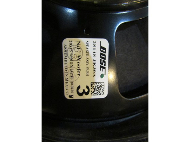  2007 Infiniti G35x Sedan Front RH Door Speaker 28148 JK30A