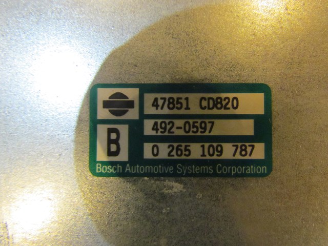 2005 Nissan 350Z Convertible ABS Control Module 47851 CD820