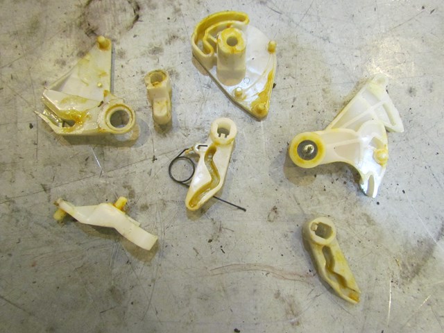 2005 Nissan 350Z Heater Core Lever Mechanisms