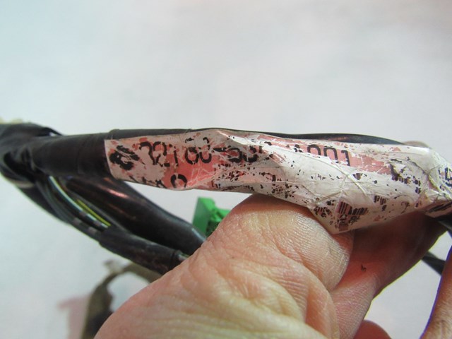 1997 Honda Prelude Climate Control Wire Harness 32180 S30 A001