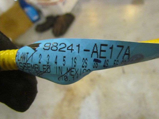 2003 Subaru Baja RH Front Impact Sensor Harness 98241-AE17A