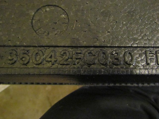 2001 Subaru Forester Cargo Area Floor Spacer 95042FC030