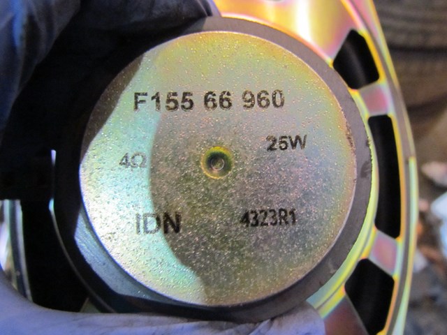 2004 Mazda RX8 Rear Driver LH Speaker 