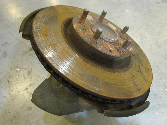 2004 Mazda RX8 Front RH Passenger Spindle and Rotor