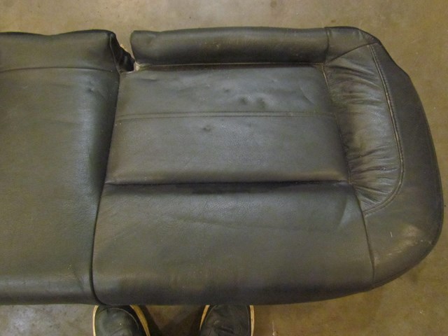 2004 Subaru Forester XT Rear Seat Bottom Black Leather