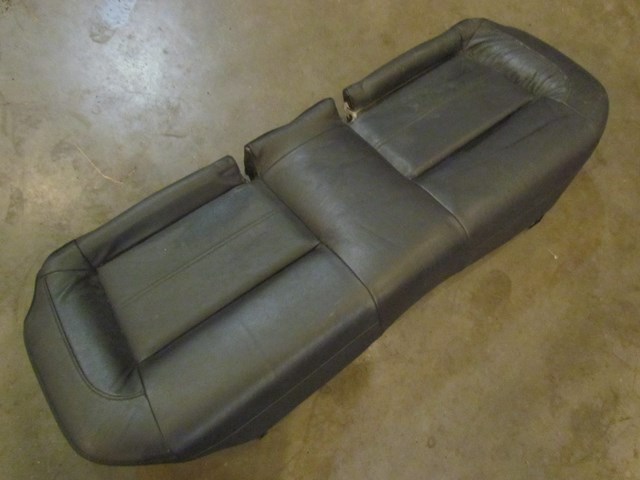 2004 Subaru Forester XT Rear Seat Bottom Black Leather