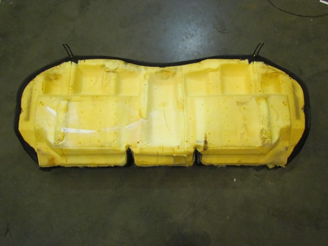 2004 Subaru Forester XT Rear Seat Bottom Black Leather