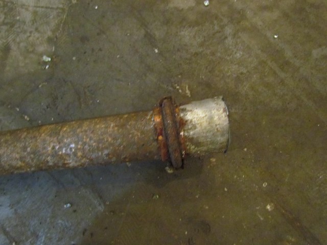 2001 Subaru Forester Exhaust Muffler. Flange Cut Off