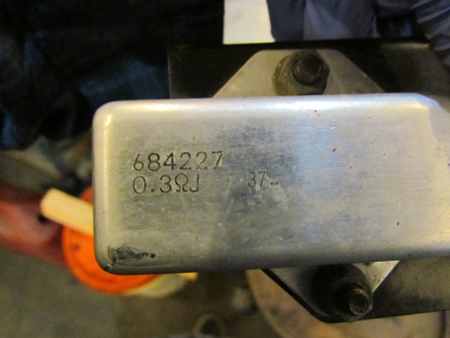 2004 Subaru Forester Fuel Injector Resistor Turbo XT