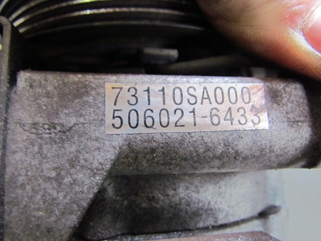 2004 Subaru Forester XT A/C Compressor 73110SA000