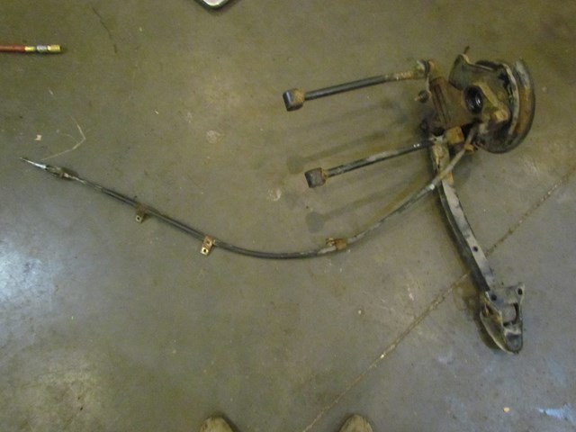 2004 Subaru Forester XT Rear LH Spindle w/Control Arms & More