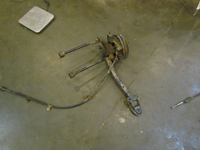2004 Subaru Forester XT Rear LH Spindle w/Control Arms & More