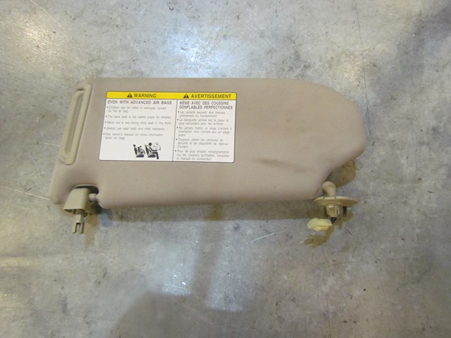 2008 Infiniti G35x Sedan RH Passenger Sun Visor-minor discolorations