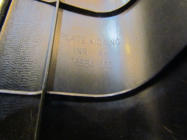 2008 Infiniti G37 Coupe RH Passenger Door Sill Kick Plate 769B4JL00