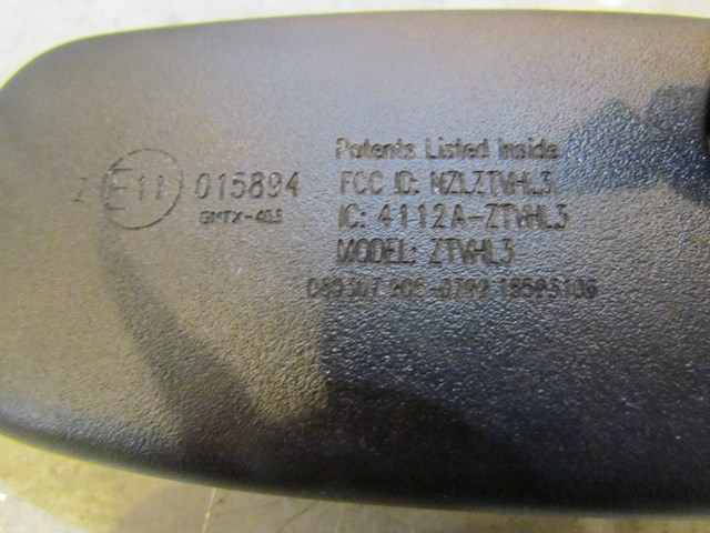 2008 Infiniti G37 Coupe Rear View Mirror w/Homelink